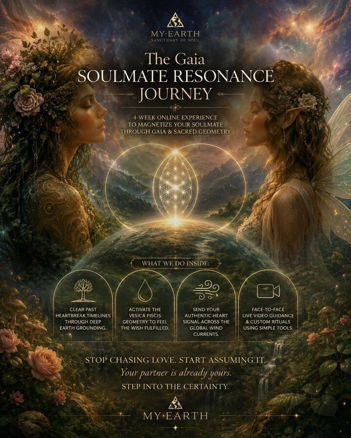Stop chasing love, start assuming it — Gaia Soulmate Resonance Journey
