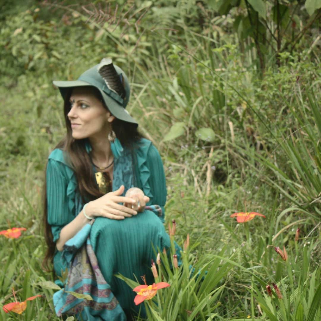 Michela in the forest — Elf Path